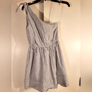 Abercrombie & Fitch One-Shoulder Mini-Dress
